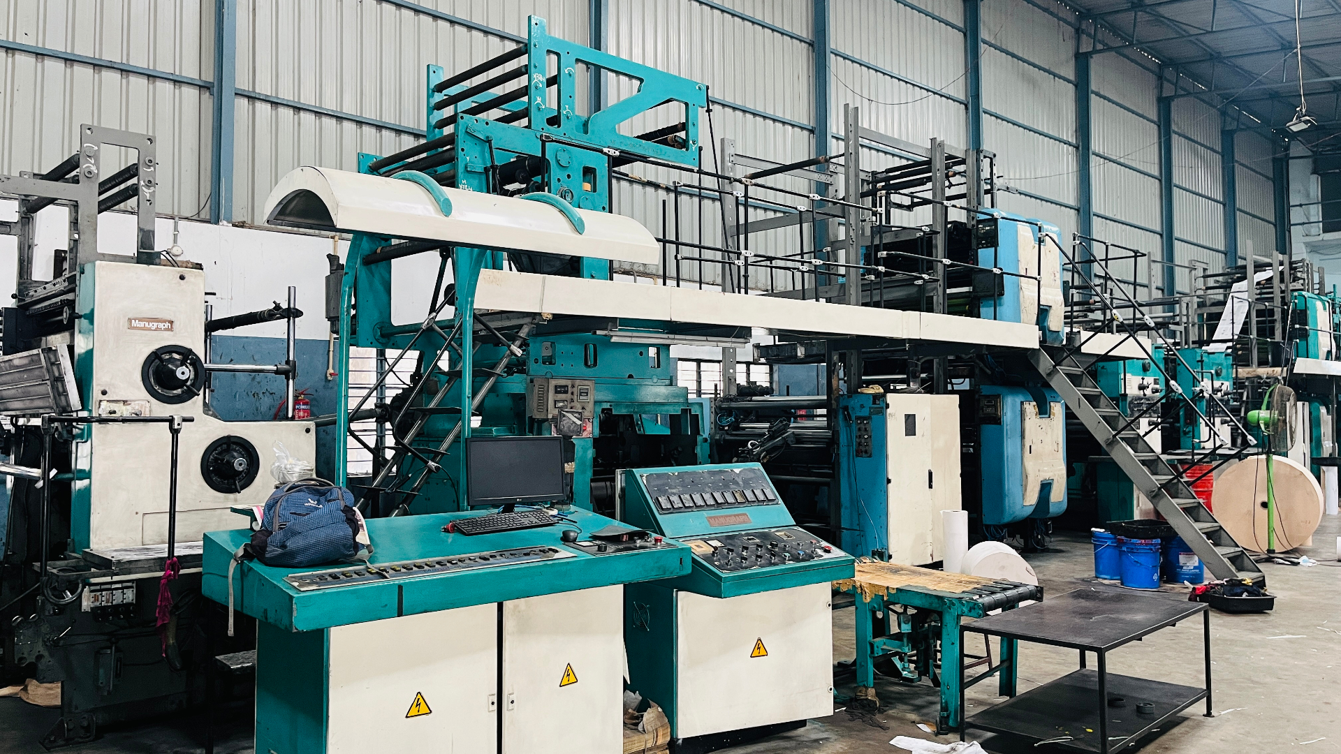 Manugraph web-offset production line
